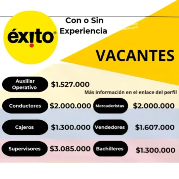 Trabajar en el Grupo Éxito