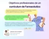 Ejemplos de objetivos profesionales de un currículum de Farmacéutico