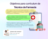 Objetivos para currículum de técnico de farmacia