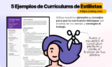 5 Ejemplos de currículums de Estilistas: Plantillas + Descarga