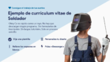 Ejemplo de currículum de soldador