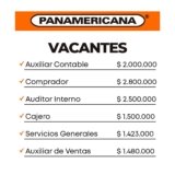 Trabajar en Panamericana: Obtener Empleo