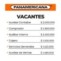 Trabajar en Panamericana: Obtener Empleo