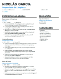 Ejemplo de currículum de supervisor de limpieza: Consejos + Plantilla